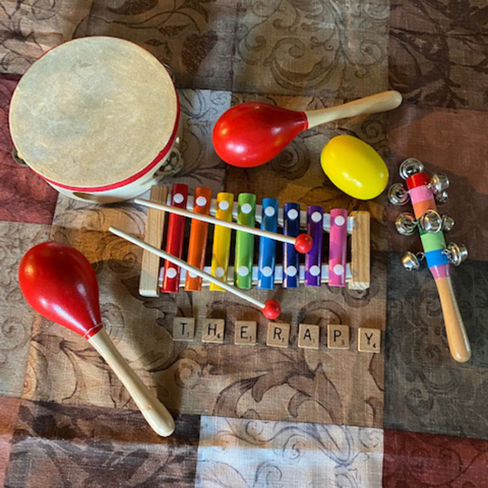 Music Therapy with Percussion Instruments